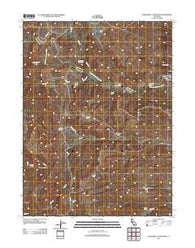 Chickabally Mountain California Historical topographic map, 1:24000 scale, 7.5 X 7.5 Minute, Year 2012