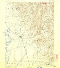 Chico California Historical topographic map, 1:125000 scale, 30 X 30 Minute, Year 1891