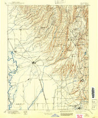 Chico California Historical topographic map, 1:125000 scale, 30 X 30 Minute, Year 1895