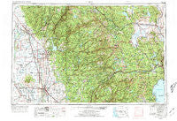 Chico California Historical topographic map, 1:250000 scale, 1 X 2 Degree, Year 1958
