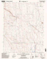 Chidago Canyon California Historical topographic map, 1:24000 scale, 7.5 X 7.5 Minute, Year 1994