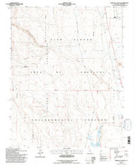 Chidago Canyon California Historical topographic map, 1:24000 scale, 7.5 X 7.5 Minute, Year 1994