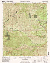 Chilao Flat California Historical topographic map, 1:24000 scale, 7.5 X 7.5 Minute, Year 1995