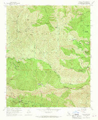 Chilao Flat California Historical topographic map, 1:24000 scale, 7.5 X 7.5 Minute, Year 1959