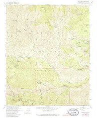 Chilao Flat California Historical topographic map, 1:24000 scale, 7.5 X 7.5 Minute, Year 1959