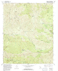 Chilao Flat California Historical topographic map, 1:24000 scale, 7.5 X 7.5 Minute, Year 1959