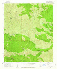 Chilao Flat California Historical topographic map, 1:24000 scale, 7.5 X 7.5 Minute, Year 1959