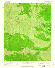 Chilao Flat California Historical topographic map, 1:24000 scale, 7.5 X 7.5 Minute, Year 1959