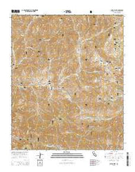 Chilao Flat California Current topographic map, 1:24000 scale, 7.5 X 7.5 Minute, Year 2015