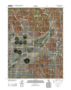 Chilcoot California Historical topographic map, 1:24000 scale, 7.5 X 7.5 Minute, Year 2012