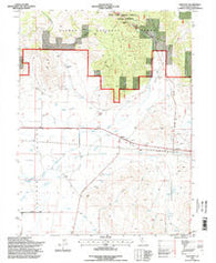 Chilcoot California Historical topographic map, 1:24000 scale, 7.5 X 7.5 Minute, Year 1994
