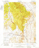 Chilcoot California Historical topographic map, 1:62500 scale, 15 X 15 Minute, Year 1950