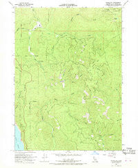 Childs Hill California Historical topographic map, 1:24000 scale, 7.5 X 7.5 Minute, Year 1966