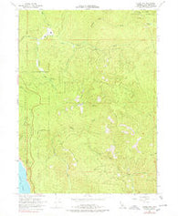 Childs Hill California Historical topographic map, 1:24000 scale, 7.5 X 7.5 Minute, Year 1966