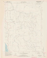 Childs Hill California Historical topographic map, 1:24000 scale, 7.5 X 7.5 Minute, Year 1966