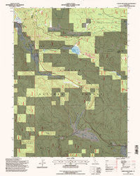 Childs Meadows California Historical topographic map, 1:24000 scale, 7.5 X 7.5 Minute, Year 1995