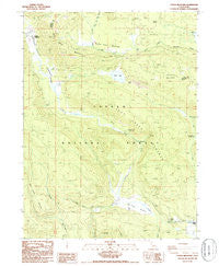 Childs Meadows California Historical topographic map, 1:24000 scale, 7.5 X 7.5 Minute, Year 1985