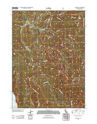 Childs Hill California Historical topographic map, 1:24000 scale, 7.5 X 7.5 Minute, Year 2012
