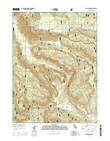 Childs Meadows California Current topographic map, 1:24000 scale, 7.5 X 7.5 Minute, Year 2015