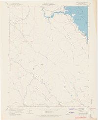 Chiles Valley California Historical topographic map, 1:24000 scale, 7.5 X 7.5 Minute, Year 1958