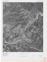Chimney Canyon California Historical topographic map, 1:24000 scale, 7.5 X 7.5 Minute, Year 1977