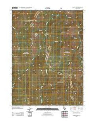 Chimney Rock California Historical topographic map, 1:24000 scale, 7.5 X 7.5 Minute, Year 2012