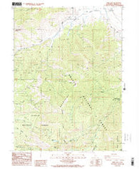 China Mtn California Historical topographic map, 1:24000 scale, 7.5 X 7.5 Minute, Year 1986