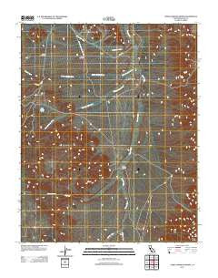 China Gardens Spring California Historical topographic map, 1:24000 scale, 7.5 X 7.5 Minute, Year 2012