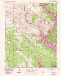 Chinese Camp California Historical topographic map, 1:24000 scale, 7.5 X 7.5 Minute, Year 1947