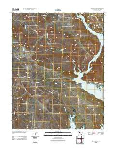 Chinese Camp California Historical topographic map, 1:24000 scale, 7.5 X 7.5 Minute, Year 2012
