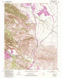 Chittenden California Historical topographic map, 1:24000 scale, 7.5 X 7.5 Minute, Year 1955