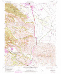 Chittenden California Historical topographic map, 1:24000 scale, 7.5 X 7.5 Minute, Year 1955