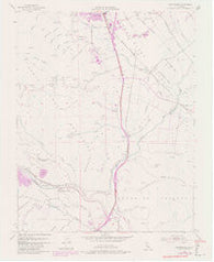 Chittenden California Historical topographic map, 1:24000 scale, 7.5 X 7.5 Minute, Year 1955