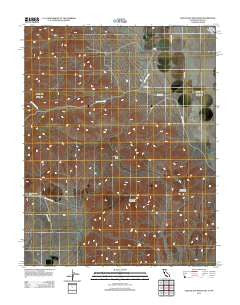 Chocolate Mountain California Historical topographic map, 1:24000 scale, 7.5 X 7.5 Minute, Year 2012