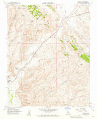 Cholame California Historical topographic map, 1:24000 scale, 7.5 X 7.5 Minute, Year 1961