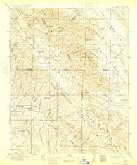 Cholame California Historical topographic map, 1:125000 scale, 30 X 30 Minute, Year 1917