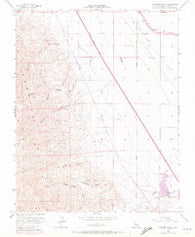 Chounet Ranch California Historical topographic map, 1:24000 scale, 7.5 X 7.5 Minute, Year 1956