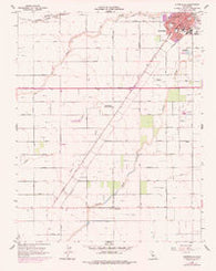 Chowchilla California Historical topographic map, 1:24000 scale, 7.5 X 7.5 Minute, Year 1960