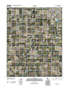 Chowchilla California Historical topographic map, 1:24000 scale, 7.5 X 7.5 Minute, Year 2012