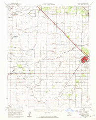 Chowchilla California Historical topographic map, 1:62500 scale, 15 X 15 Minute, Year 1960
