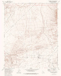 Christmas Canyon California Historical topographic map, 1:24000 scale, 7.5 X 7.5 Minute, Year 1973