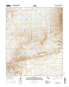 Christmas Canyon California Current topographic map, 1:24000 scale, 7.5 X 7.5 Minute, Year 2015