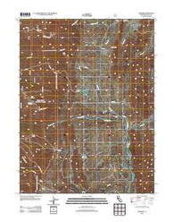 Chrome California Historical topographic map, 1:24000 scale, 7.5 X 7.5 Minute, Year 2012