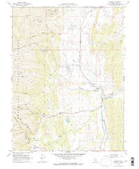 Chrome California Historical topographic map, 1:24000 scale, 7.5 X 7.5 Minute, Year 1968