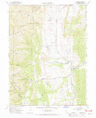 Chrome California Historical topographic map, 1:24000 scale, 7.5 X 7.5 Minute, Year 1968