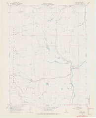 Chrome California Historical topographic map, 1:24000 scale, 7.5 X 7.5 Minute, Year 1968