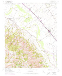 Chualar California Historical topographic map, 1:24000 scale, 7.5 X 7.5 Minute, Year 1947