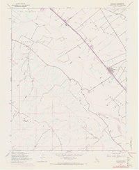 Chualar California Historical topographic map, 1:24000 scale, 7.5 X 7.5 Minute, Year 1947