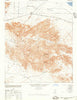 Chuckwalla Mountains California Historical topographic map, 1:62500 scale, 15 X 15 Minute, Year 1944