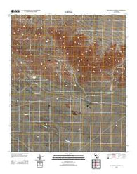 Chuckwalla Spring California Historical topographic map, 1:24000 scale, 7.5 X 7.5 Minute, Year 2012